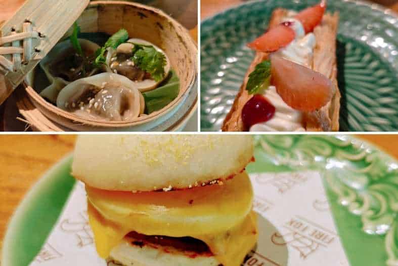 Sweets, Dumplings and Muffins for breakfast at Andaz by Hyatt