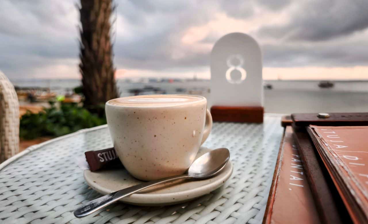 Coffee on Sanur Beach Bali best cafes and coffee shops in Sanur
