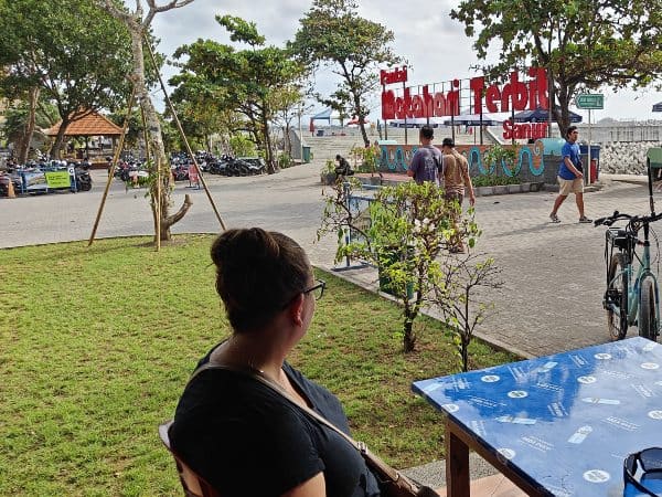 Sanur port area Bali boat trips to Nusa Penida and Lembongan